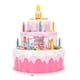 thumbnail image 2 of Juguetes De Pastel De Cumpleaños, Juguetes Musicales Giratorios Eléctricos Con Iluminación Y Música Para Niños De 3 Años O Más, 2 of 7