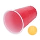 thumbnail image 2 of Juego de 24 Uds de juego de Beer Pong, vasos desechables de plástico PP, pelotas de Pong para vacaciones de Navidad, fiestas universitarias, actividades en interiores y exteriores, 2 of 14