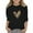 Black, variant on AWZXDE Girls Valentine Day Print Fashion Crew Neck 3/4 Sleeve Casual T Shirt Top For Holiday And cute tops Pink，11-12 Years
