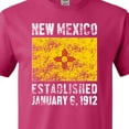 thumbnail image 4 of Inktastic Established January 6, 1912 New Mexico Flag T-Shirt, 4 of 5