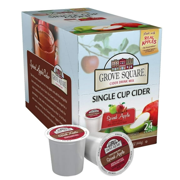 Grove Square Spiced Apple Cider, 24 Single Serve Cups