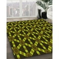 thumbnail image 3 of Ahgly Tapis d'Intérieur Lavable en Machine Carré Transitionnel Gris Minuit, 4 Pieds Carré, 3 of 7