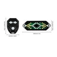 thumbnail image 2 of Cadorn Bike Tail Light with Turn Signals - Wireless Remote, USB - Rechargeable, Bright Cycling Rear Light, 2 of 9