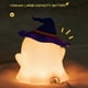 thumbnail image 4 of Lámparas para Dormitorios Halloween Luz Nocturna Aterradora Decoración Del Dormitorio Luz de Silicona Regalo para Niños Luz Nocturna de Sueño Encendida / Apagada con un Solo Toque Luces de Halloween E, 4 of 6