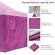 thumbnail image 3 of InstaHibit 10x6.5 Ft Pop up Canopy Sidewall Kit Door Window 4 Pieces Outdoor, 3 of 11