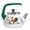 Golden Rooster, variant on Vegetable Garden Enamel Kettle 2.3-qt.