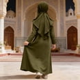 thumbnail image 5 of Ticikt Chiffon layered Open Abaya Dubai Kaftan Cardigan Abayas Dresses For Girls Casual Robe Islam Clothing, 5 of 6
