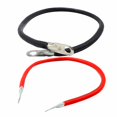 thumbnail image 5 of 2pcs 50cm 12V Battery Cable Copper Cable Battery Inverter Cable, 5 of 7