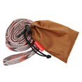 thumbnail image 2 of Cordón para acampar, cuerda colgante portátil para acampar para acampar, ir de excursión, tienda de campaña al aire libre marrón Cola correa de almacenamiento para camping, 2 of 8