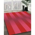 thumbnail image 2 of Ahgly Company Indoor Rectangle Patterned Crimson Red Area Rugs, 4' x 6', 2 of 6