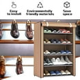 thumbnail image 2 of TINGYI Non-Woven Fabric Shoes Rack Shoes Organizer Bedroom Dormitory Shoe Racks, 2 of 9