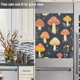 thumbnail image 3 of Yayeee Magnetic Dishwasher Cover for The Front Decoration Home Kitchen Machine Sticker Protector, Black Mushroom Pattern, 3 of 6