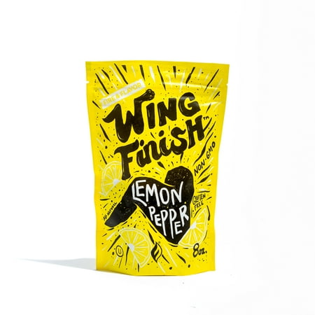 Fire & Flavor Wing Finish, All Natural, Lemon Pepper
