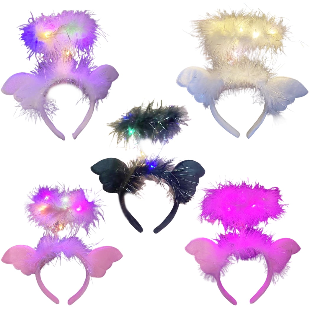 Ostrich Feather Clip w/Lurex Candy Pink w/Opal Lurex 
