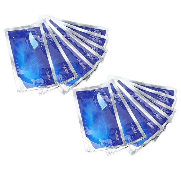Dientes 7 Pares De Blanqueador De Dientes Tiras De Brillo Moderadamente Efectivas Para Eliminar Las Manchas De Los Dientes