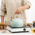 thumbnail image 2 of Whistling Kettle, 2.5L Whistling Kettle, Induction Gas Kettle Stainless Steel Kettle, 2 of 4