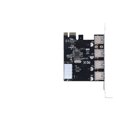 thumbnail image 2 of USB 3.0 PCI Express Expansion Card, Ultra High Speed USB 3.0 PCI Express Expansion Card PCB and Metal 5V Self Powered  for Workstations, 2 of 7
