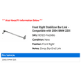 thumbnail image 2 of Front Right Stabilizer Bar Link - Compatible with 2006 BMW 325i, 2 of 2