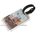 thumbnail image 4 of Balery Oil Lamp Coffee Beans Print Durable Luggage Tags with Secure Strap, Personalized Travel ID Tags for Suitcases, Bags, and Backpacks - Easy Identification for Men and Women, 4 of 8