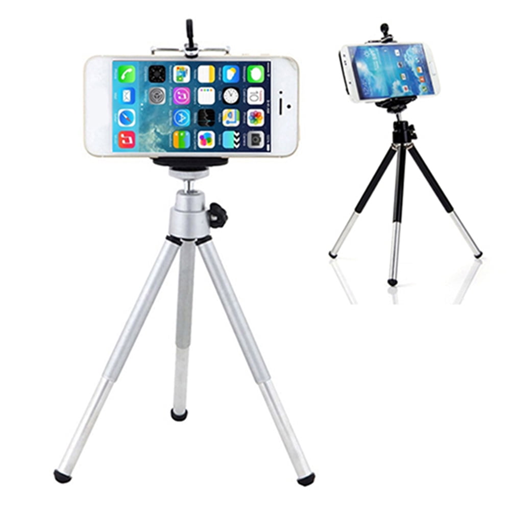 leaveforme Phone Tripod for iPhone, Android, Camera Adjustable Stand Holder for Selfies