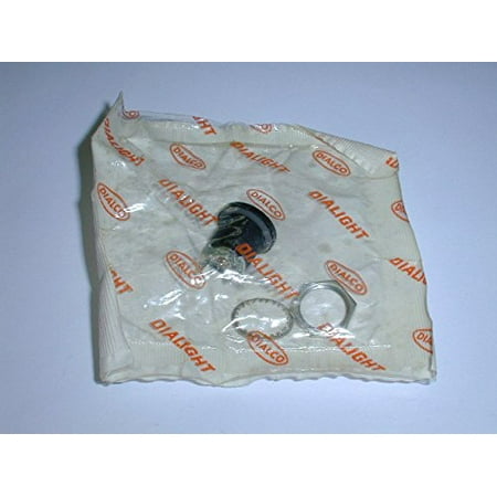 Front Flange Panel Mount 367-8430-09-503 Panel Mount Lamp Socket for use with T1-3/4 Midget Flanged Base Lamps and 128/160/160 Series Lenses (1 piece) - 367-8430-09-503 ()