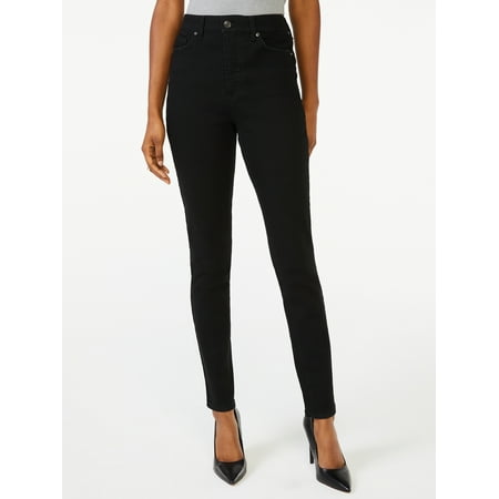 Scoop Women's Essential High-Rise Skinny Jeans