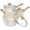 White, variant on Nonstick Saucepans Set with Lid 1.5QT, 2QT & 3QT, White