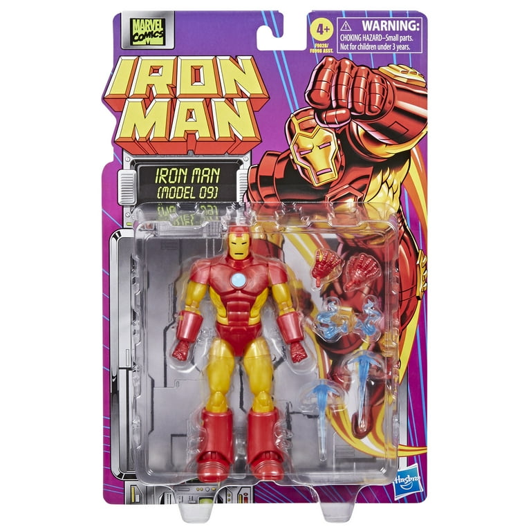 Marvel Legends Series Iron Man Model 09 6 Inch Retro Comics