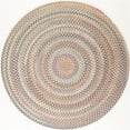thumbnail image 1 of Rhody Rug BH87R120X120 10 ft. Bar Harbor Graphite Round Rug, Multi Color, 1 of 1