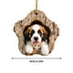 thumbnail image 2 of Pendiente de Árbol de Navidad, Adornación de Hogar, Collar de Árbol de Navidad, Acrílico, Durable, para Salón, para Estudio, Metal, Pequeño, para Dormitorio, 2 of 8