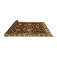 thumbnail image 2 of Ahgly Company Indoor Rectangle Abstract Brown Modern Area Rugs, 7' x 10', 2 of 4