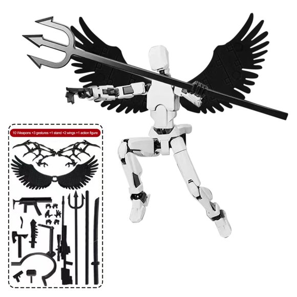 Meitianfacai Super Movable Doll Building Block Toy For Boys Intelligence Assembly For Children Puzzle For Adults Popular For Boys And Girls
