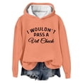 thumbnail image 1 of WEAIXIMIUNG Sweatshirt pour Femmes Col Rond Mode Féminine Imprimé Lettre Hoodie Décontracté Coupe Ample Pull Sweatshirt, 1 of 2