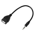 thumbnail image 1 of USB Hembra a AUX 3.5mm Macho Conector Audio Datos Cable De Carga, 1 of 1