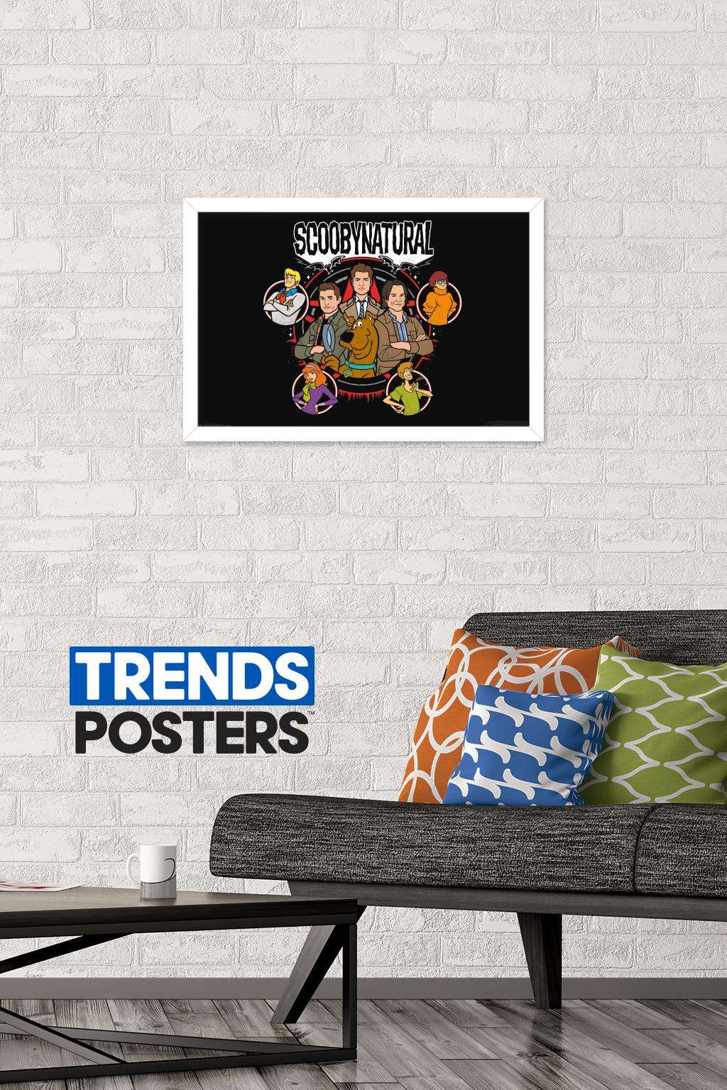 Scooby-Doo - Scoobynatural Wall Poster, 14.725" x 22.375", Framed