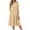 Z002-Khaki, variant on Midi 3/4 Sleeve Dresses for Women Casual A-Line Round Neck Wrap 2024 Fall Trendy Casual Loose Dress