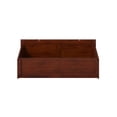 thumbnail image 4 of AFI  Twin Size Foot Drawer Walnut White Finish, 4 of 5