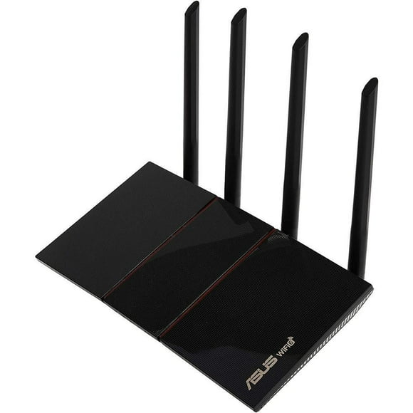 ASUS RT-AX55 AX1800 Dual Band WiFi 6 (802.11ax) Router - Black