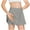 Gray, variant on Delliss Girl Pleated Tennis Skirt Kids High Waisted Golf Sports Skorts with Lining Shorts
