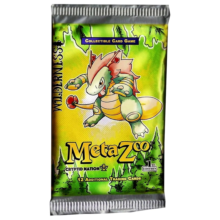 MetaZoo Trading Card Game Cryptid Nation Wilderness Booster Box (1st  Edition, 36 Packs)