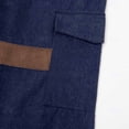 thumbnail image 6 of Men's Patchwork Cargo Pants Corduroy Ripstop Outdoor Adventure Wear Casual Hiking Work Pants with Multi Pockets(No Belt) Navy, 6 of 7