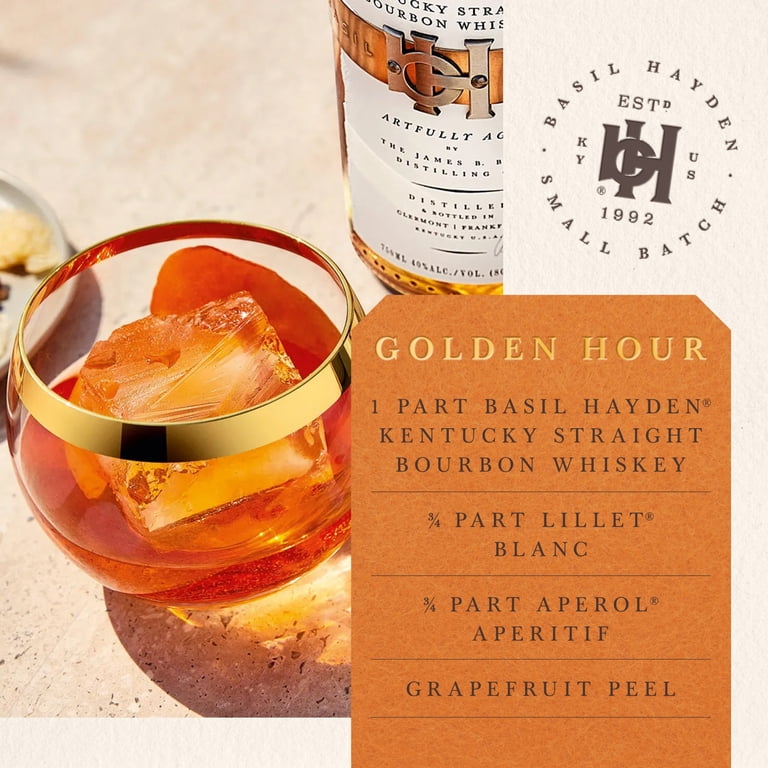 Basil Hayden's, Artfully Aged Straight Bourbon, 750 mL Bottle