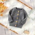 thumbnail image 2 of adviicd Baby Girl Sweaters 6-12 Months Baby Girl Boy Knit Cardigan Sweater Warm Pullover Tops Girls Sweatshirt 4t, 2 of 5