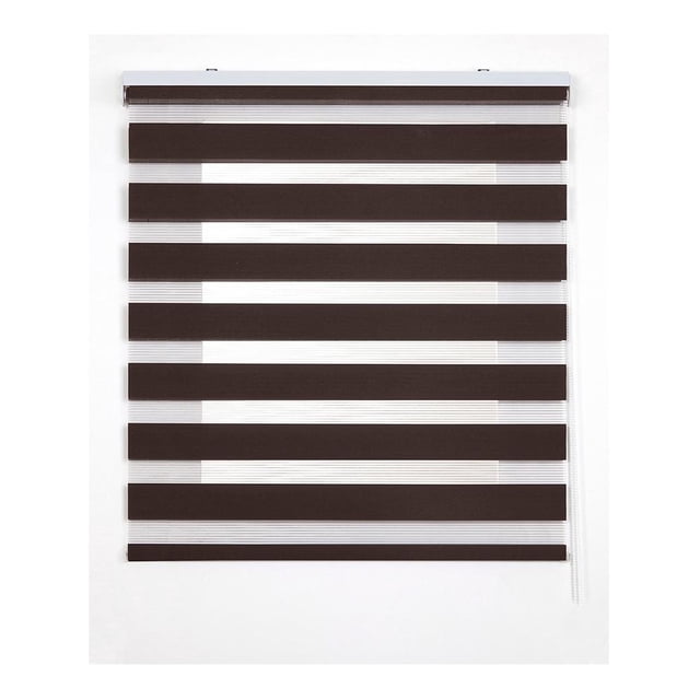 Persiana Stor Planet 100x250 cm Duolux Enrollable Chocolate