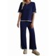 thumbnail image 3 of Pantalón de Punto de Corta Azul Marino M, 3 of 7