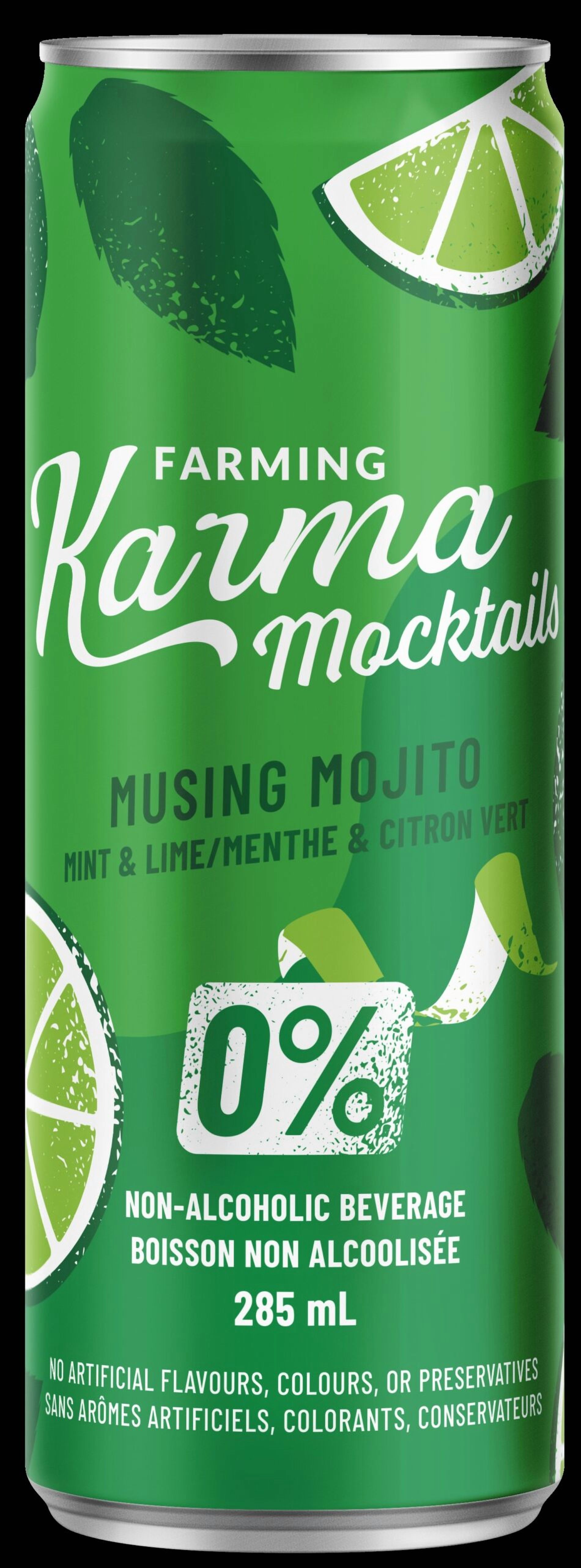 Mocktail Musing Mojito 0% Alc 4x285ml
