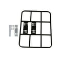 thumbnail image 2 of Almencla Bike Rear Rack Pannier Rack Travel Cycling Accessories Cargo Carrier Square Rod 53x43cm, 2 of 8
