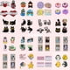 thumbnail image 2 of 4 Unids/Set Anime Esmalte Broche Recuerdo Gato Principito Accesorios De Ropa Regalo Para Amigos, 2 of 4