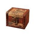 thumbnail image 2 of Caja Organizadora de Joyería de Madera Vintage, Caja de Almacenamiento con , Caja de Baratija de Joyería para Pendientes, Pendientes, Collare C Hugo Organizador de joyas, 2 of 7