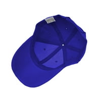 Glory Max Plain Solid Baseball Cap Sun Visor Adjustable Ball Hat Roy Blue